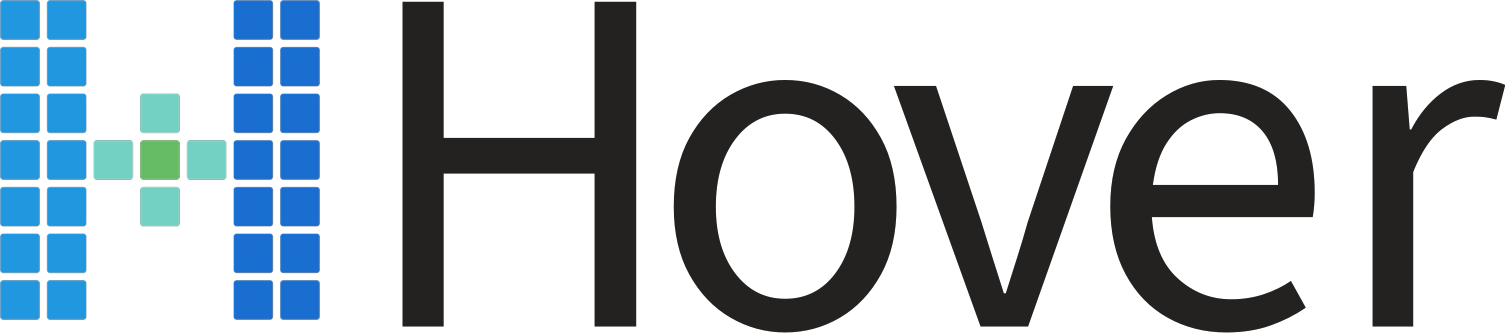 Hover logo at its minimum width
